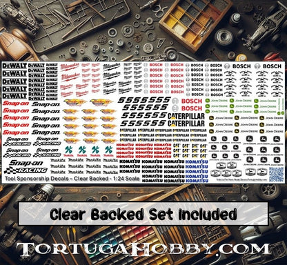 Decals - Tool Time - Water Slide Decals