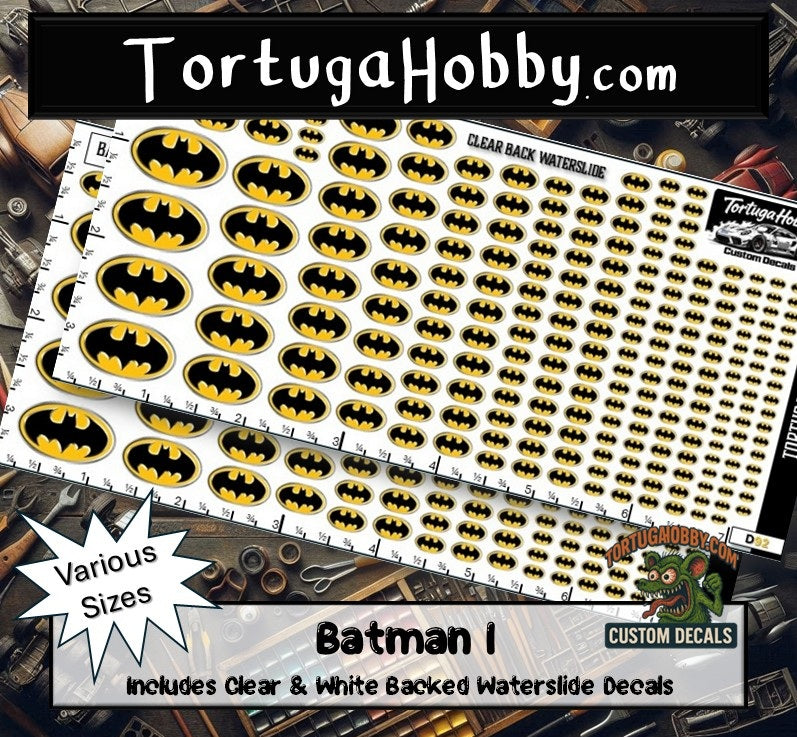 Batman I - Great for Models, Derby or Other Projects
