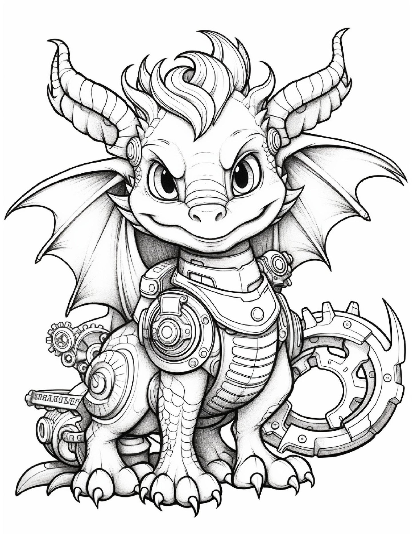 Coloring Book - Dragons Lair Adult Coloring Book