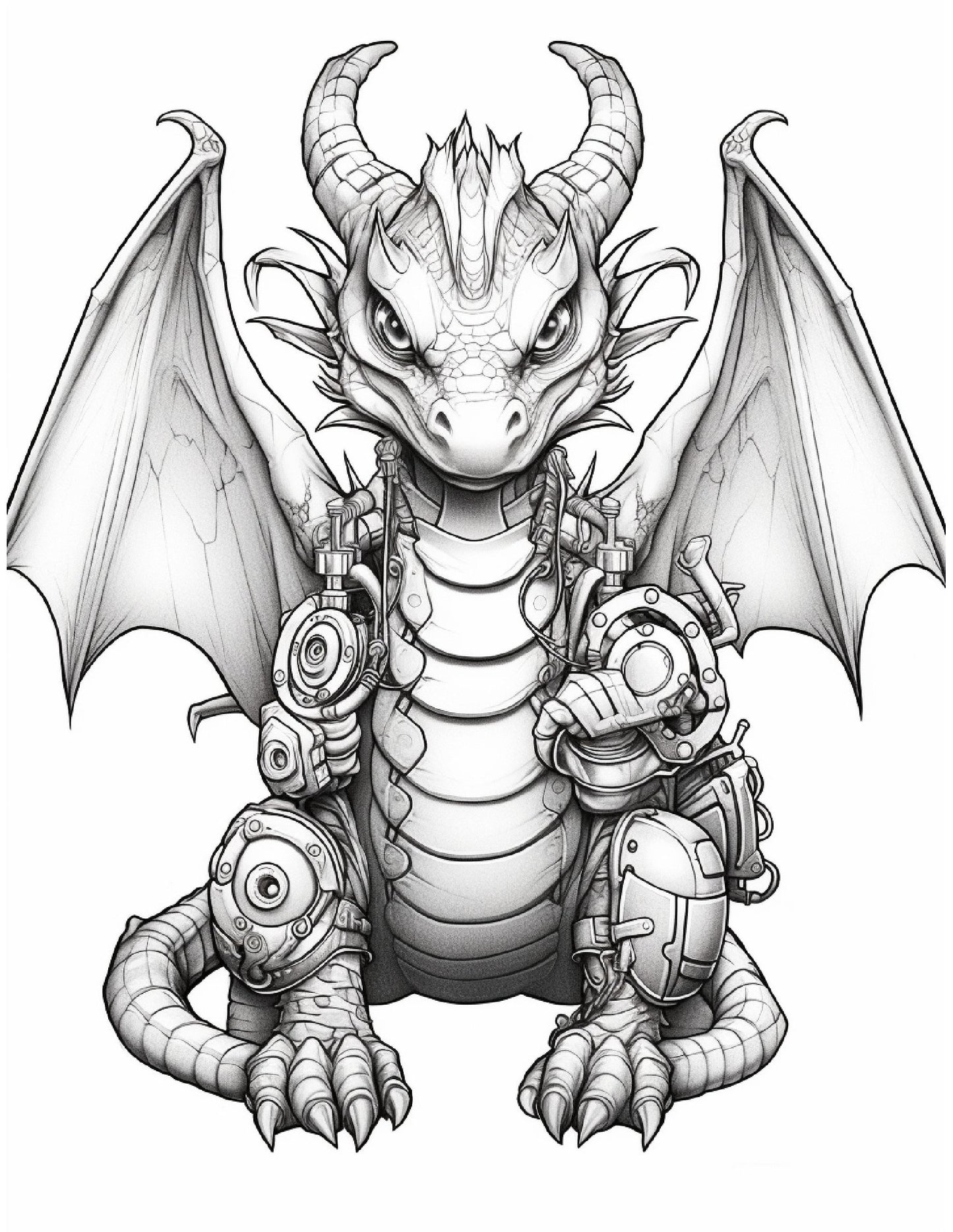 Coloring Book - Dragons Lair Adult Coloring Book