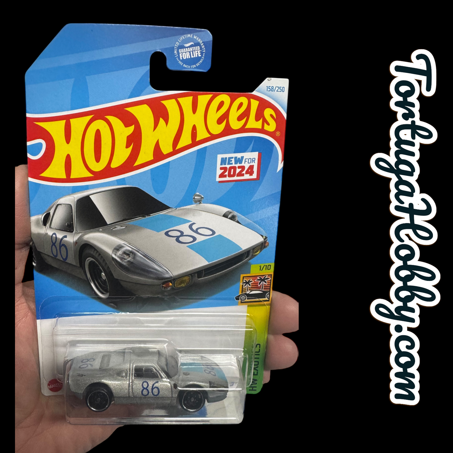 2024 Hot Wheels Porsche 904 Carrera GTS Silver  and Black Versions - 2 Cars 1