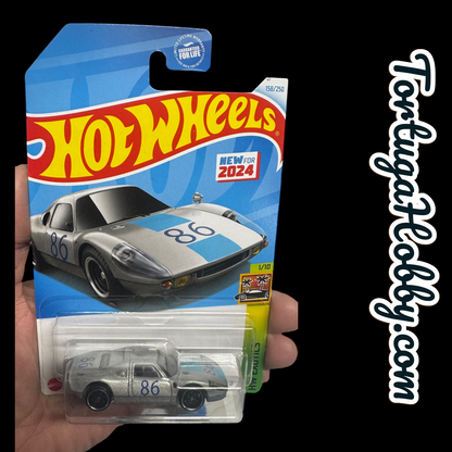 2024 Hot Wheels Porsche 904 Carrera GTS Silver  and Black Versions - 2 Cars 1