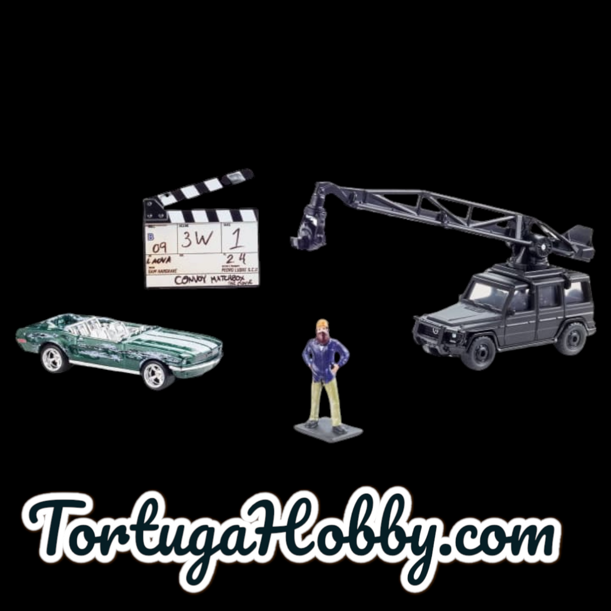 2026 - Matchbox the Movie Mustang & Mercedes Boom Truck