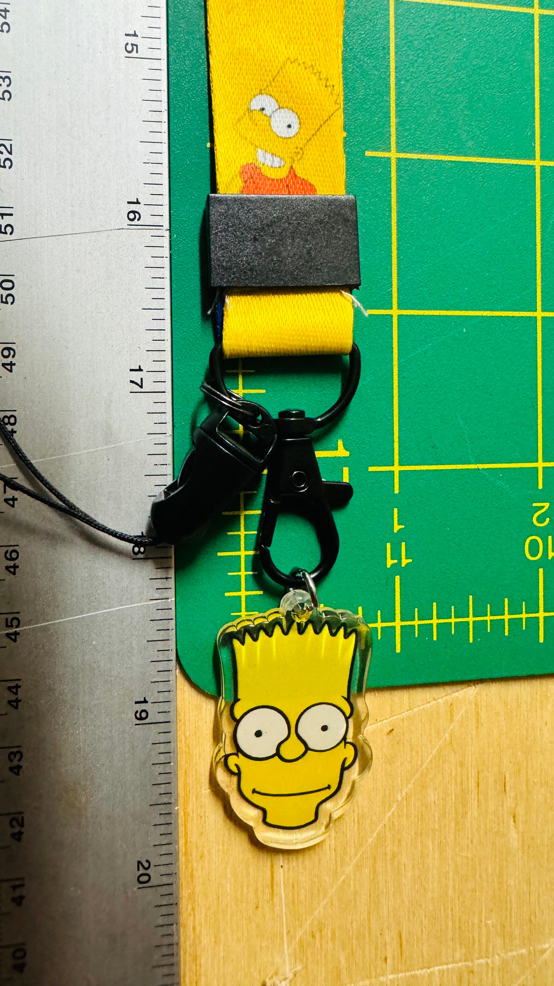 BART Simpson lanyard