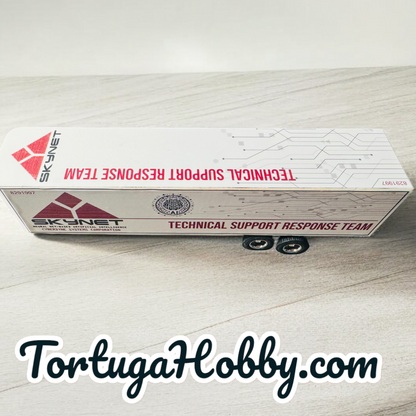 Decals - Skynet/Cyberdyne Statems - Clear & White Water Slide Decals - HO Scale
