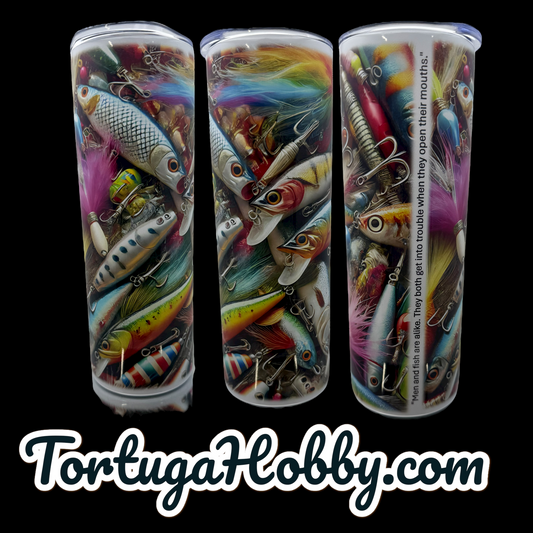 Fisherman’s Lure - 20oz Artisan Tumbler