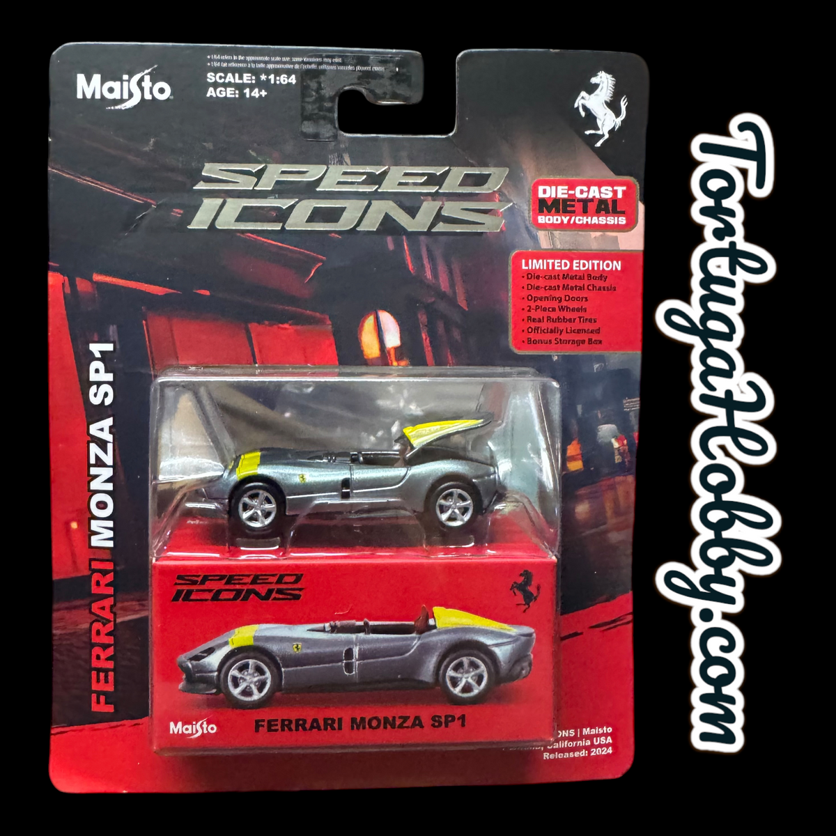 2026 - Maisto - Speed Icons - Ferrari Monza SP1 - Silver