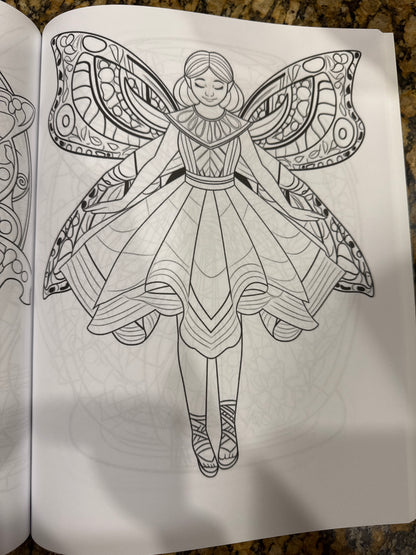 A Fairy Adventure - Adult Coloring Book