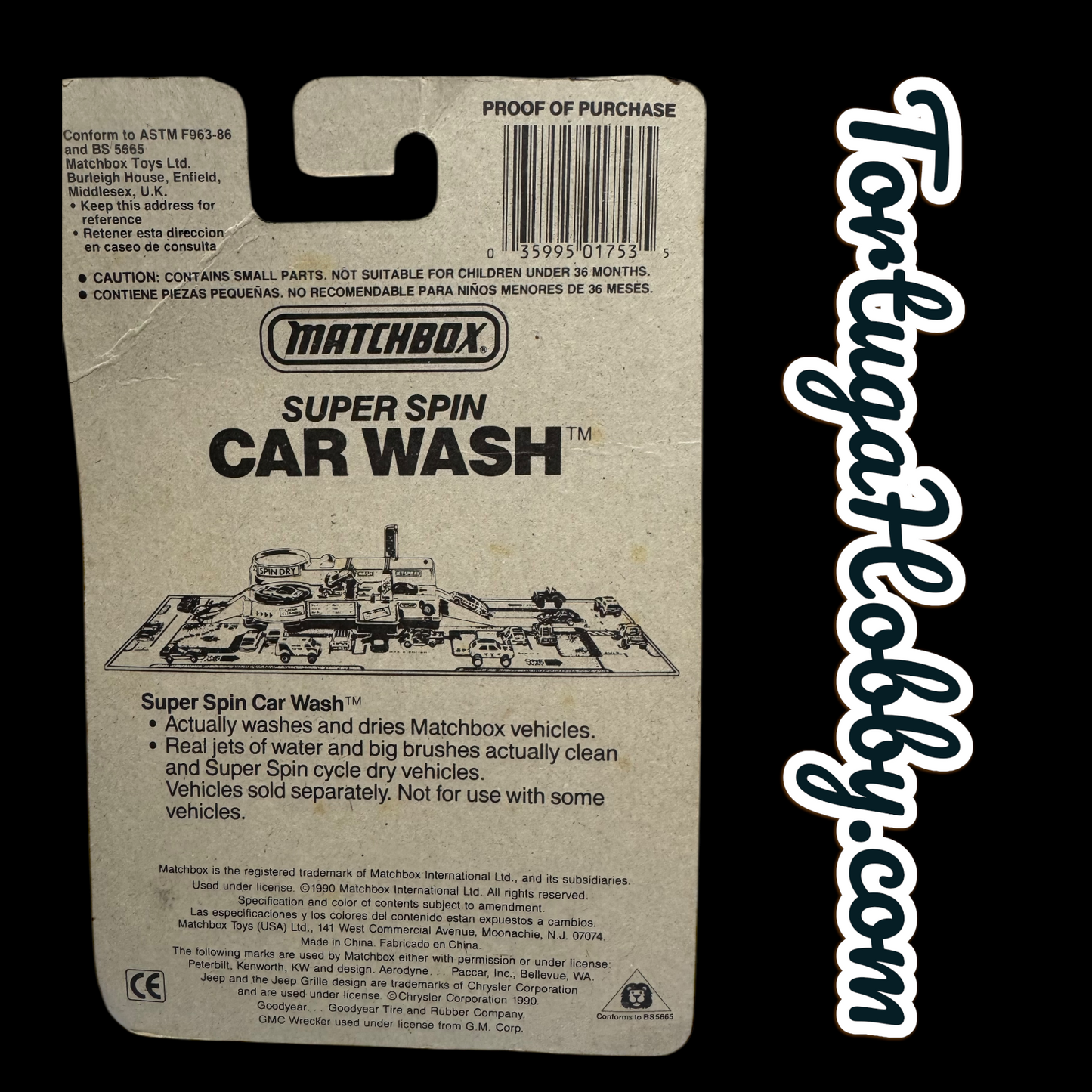 1990 - Matchbox TV News Truck and Breakdown Truck