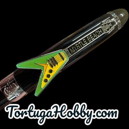 1999 - Hard Rock Cafe  - Myrtle Beach - High End Ink Pen With Original Tube/Bag