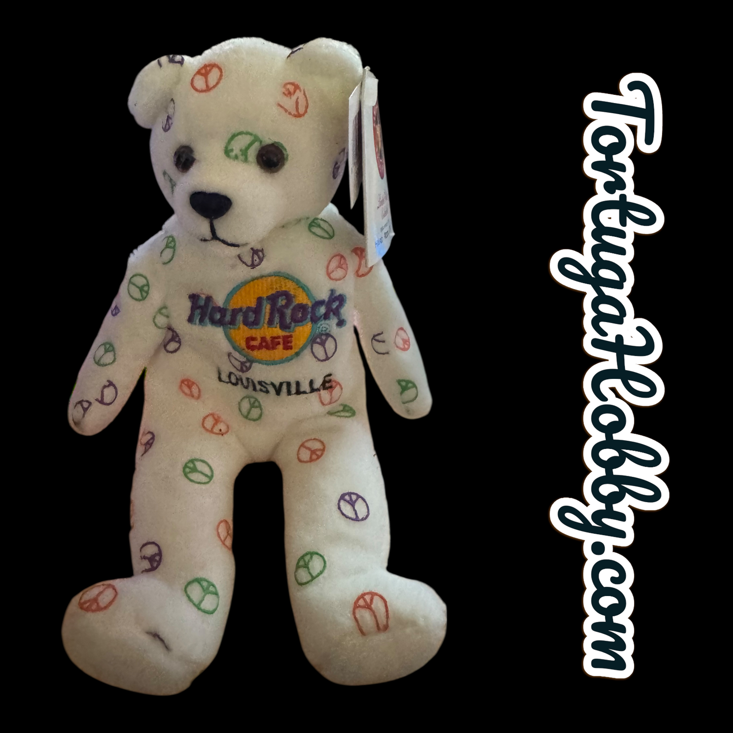 2004 - Hard Rock Café Bear - Louisville - Peace Bear