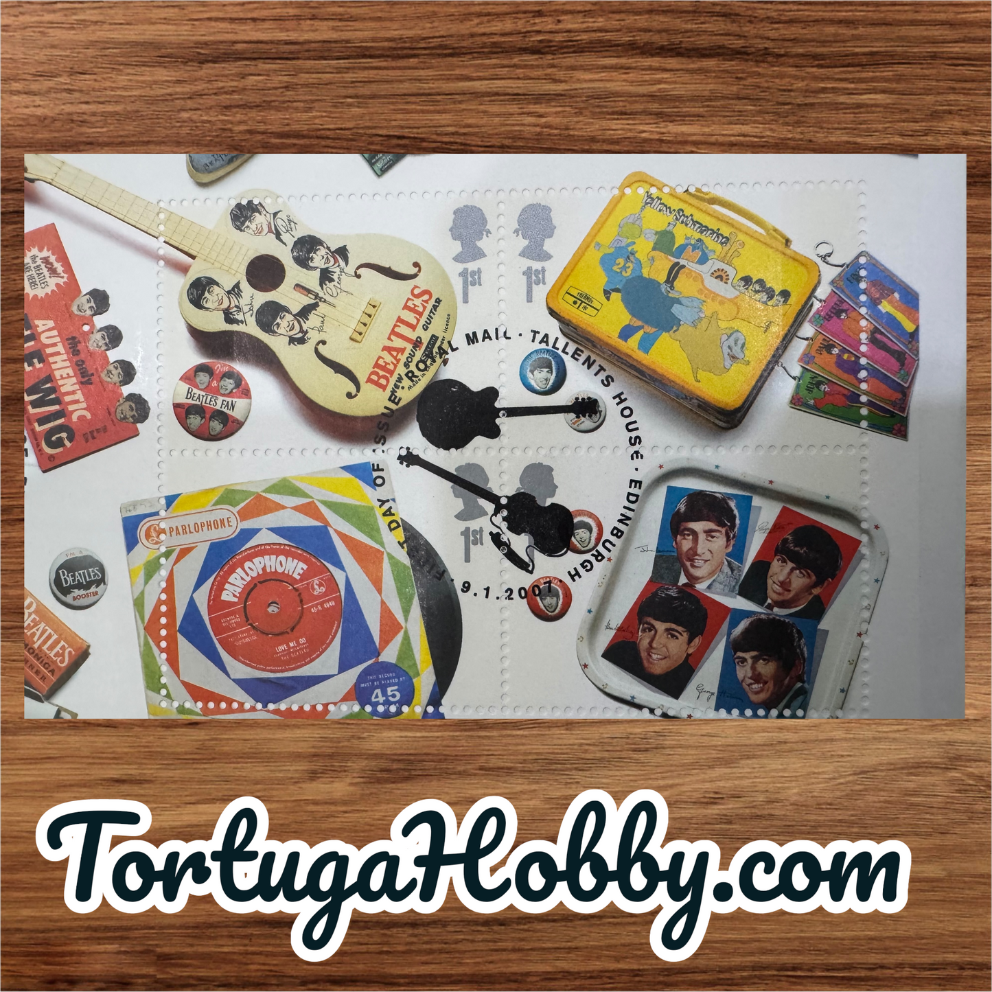 2007 Royal Mail First Day Cover Featuring The Beatles Stamp Collection