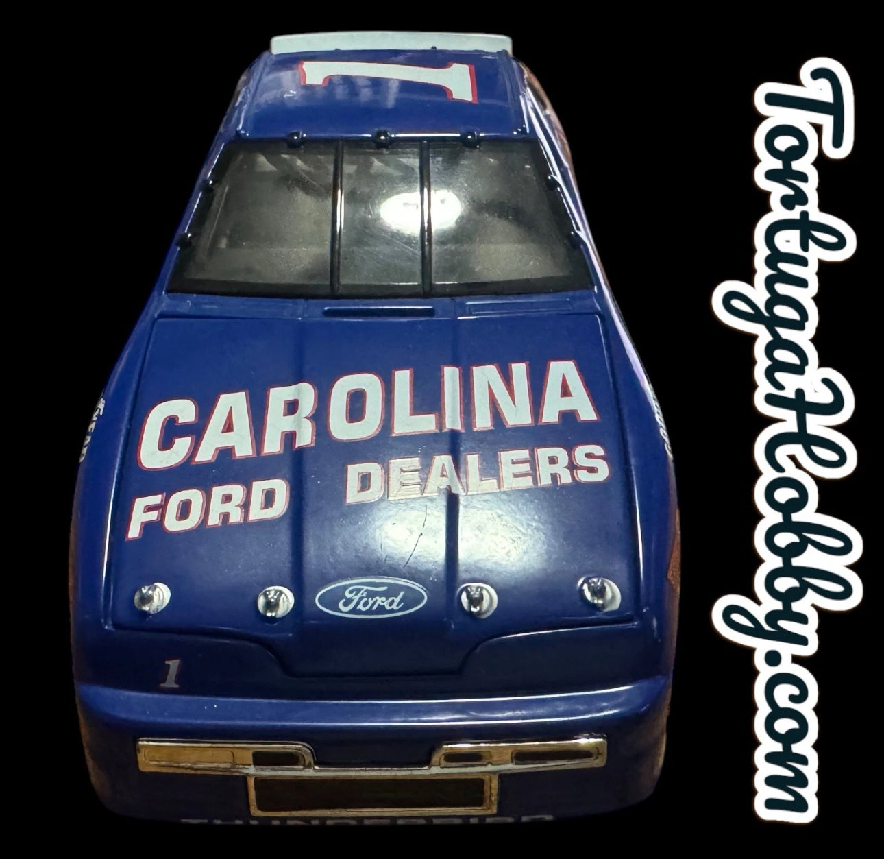 1991 - Jeff Gordon #1 - Carolina Ford Thunderbird - 1/24 Scale - Action Racing - Mac Tools