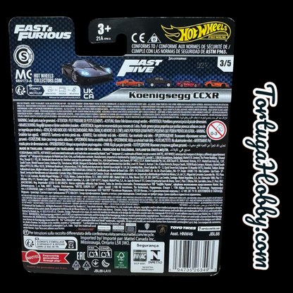 2024 Hot Wheels Premium - Koenigsegg CCXR - Fast & Furious