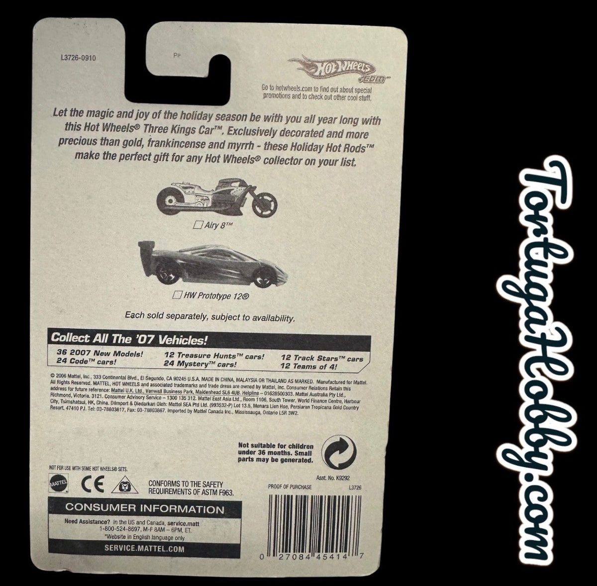 2007 - Hot Wheels - 3 Kings - Motorcycle