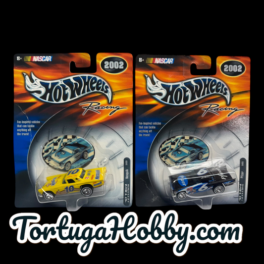 2002 - Hot Wheels - 2 Car Set - Ford Thunderbirds - Hot Wheels Racing