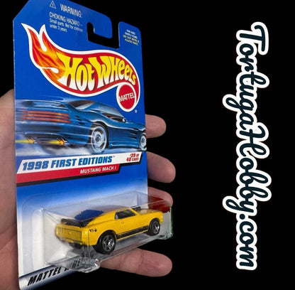 1998 - Hot Wheels - 1998 First Editions - Mustang Mach 1 - #670