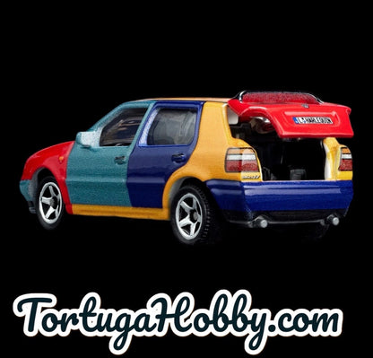 2023 - Matchbox Collectors - 1995 Volkswagen Gold MK3 Harlequin. First Edition