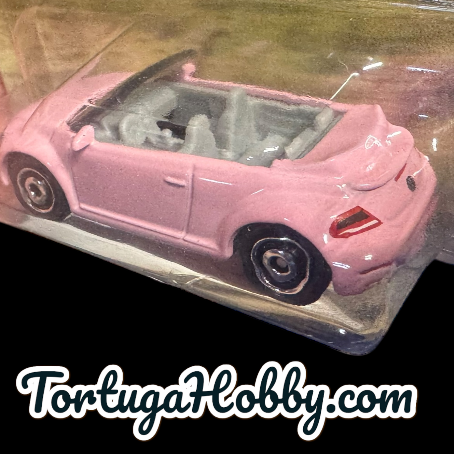 2023 - Matchbox - Mainline - Pink 2019 Volkswagen Beetle Convertible