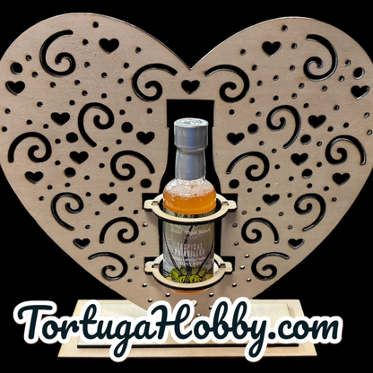 Gift Holder for Miniature Liquor Bottles