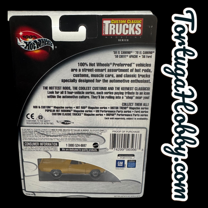 2 Hot Wheels 100% Petersen's Custom Classic Trucks '59 El Camino Real Riders