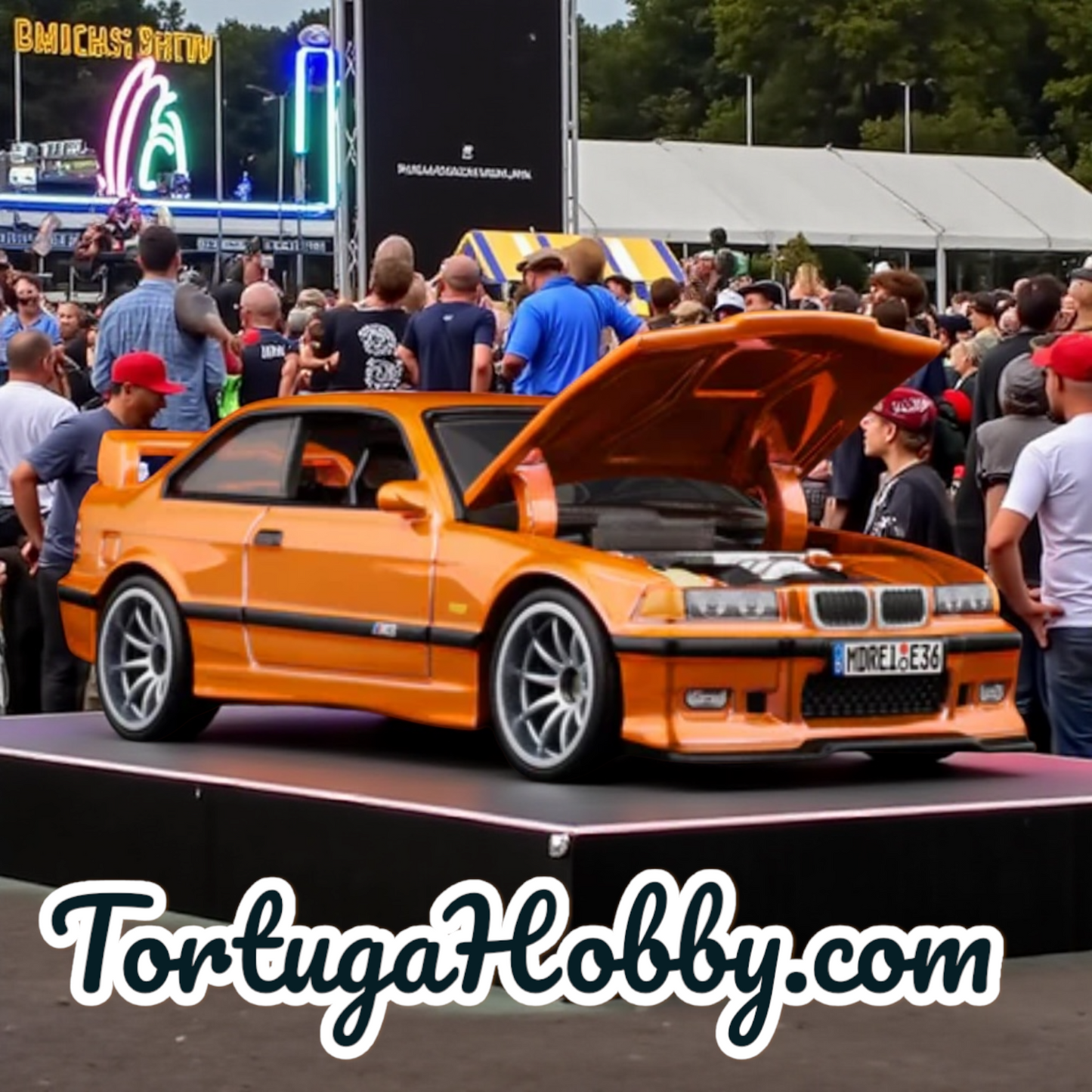 2025 - Hot Wheels - RLC 1995 BMW M3 LTW Bright Orange SPECTRA-FLAME  - Redline