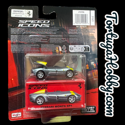 2026 - Maisto - Speed Icons - Ferrari Monza SP1 - Silver
