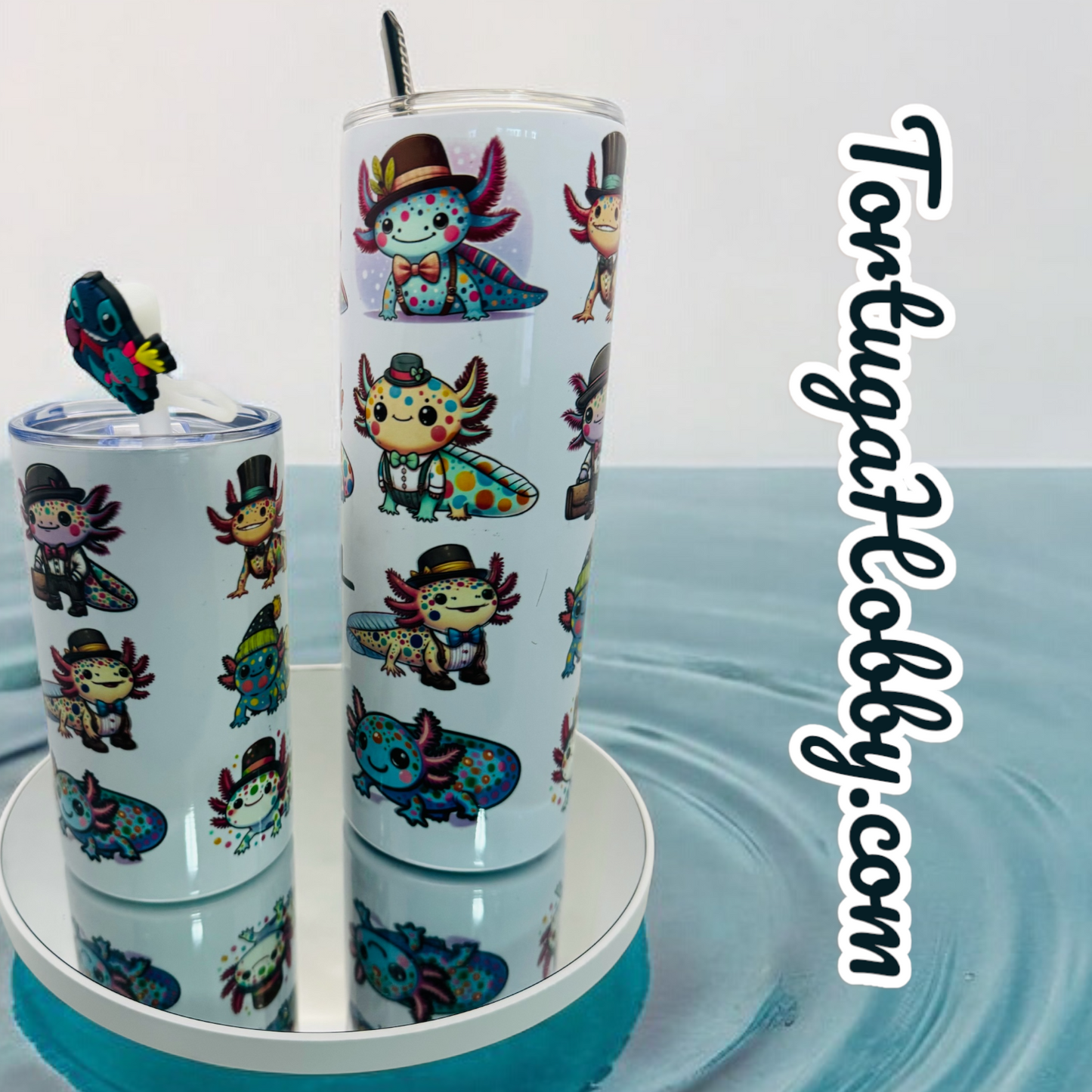 Tumbler’s - Axolotl Collection - Thin Stainless Steel 20oz Tumbler