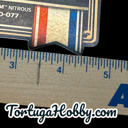 Cobra Venom NOS Bottle Nitrous Oxide Racing Label Decals Stickers