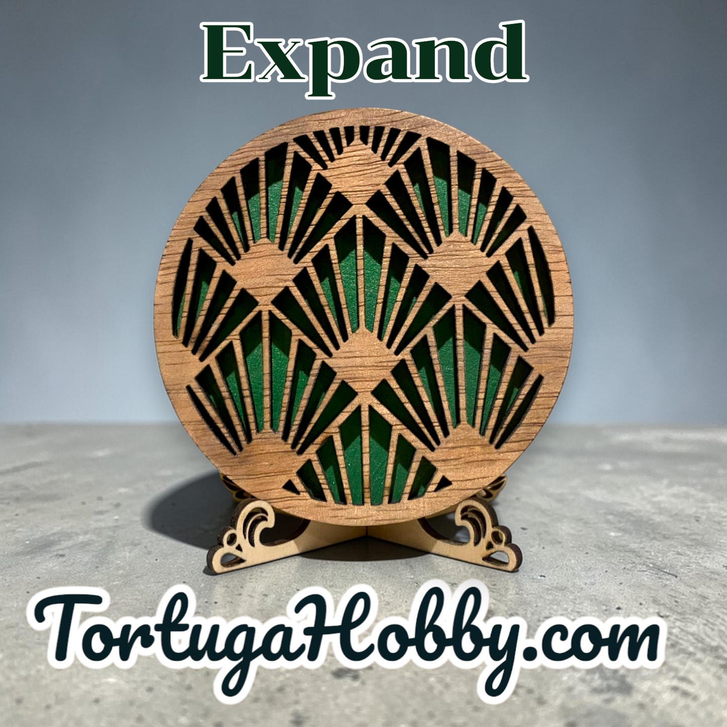 Cut Out Wood Coasters