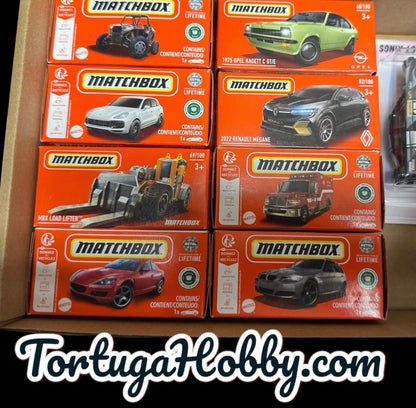 8 Matchbox Collection In Box With Extra Hot Wheels - Includes Porsche