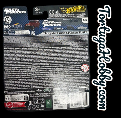 HOT WHEELS Fast and Furious Toyota Land Cruiser FJ43 Red 2024
