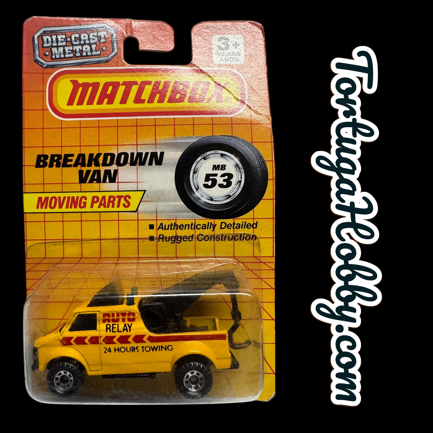 1990 - Matchbox TV News Truck and Breakdown Truck