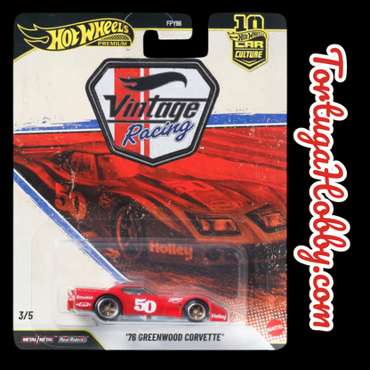 Hot 🔥 Wheels 2026 Premium Car Culture - Vintage Racing- Full Set Of 5 Cars New