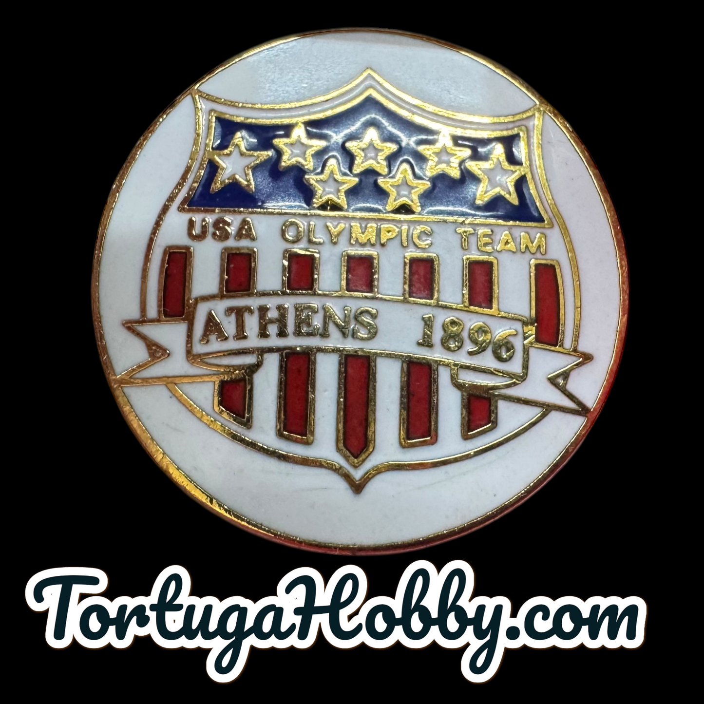 1996 Atlanta Olympics Pin Set  - 4th of July Athens Commemorative Set