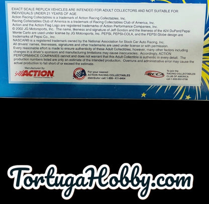 Jeff Gordon #24 Dupont Pepsi Daytona Patriotic 2002 Chevrolet Monte Carlo 1:24