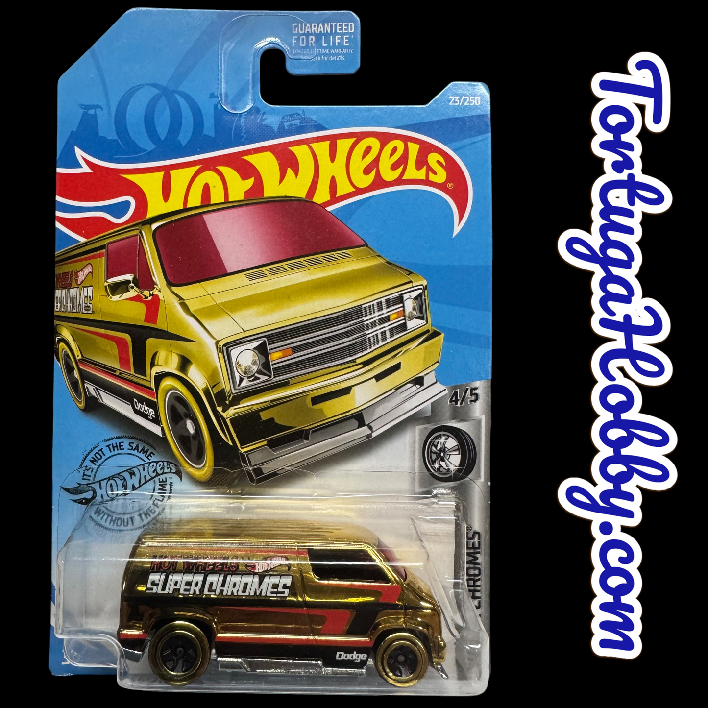 2017 - Hot Wheels - Mainline - Custom 1977 Dodge Van Chrome