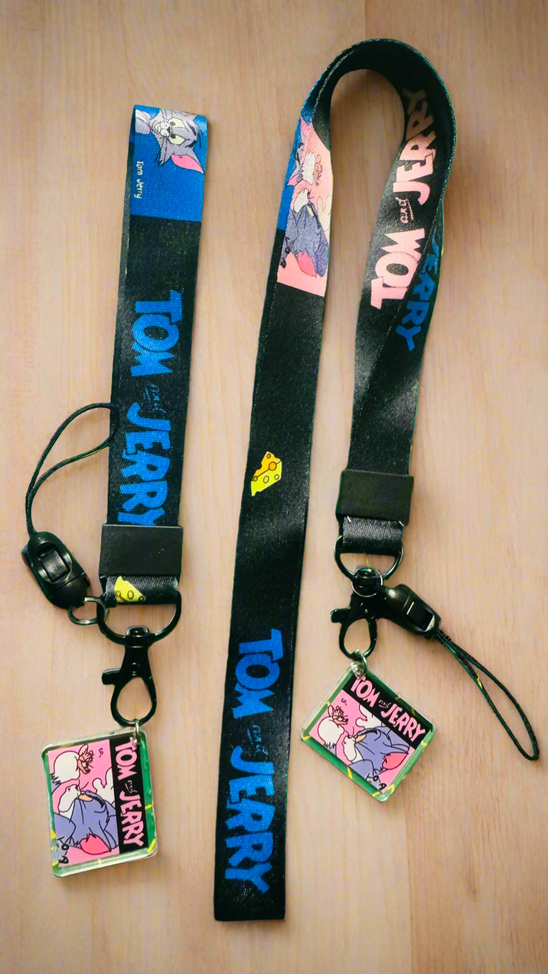 Lanyards - Tom & Jerry Lanyard & Keychain Gift Set