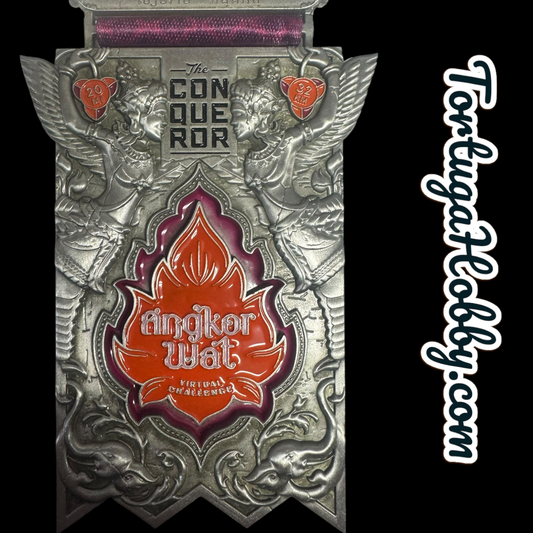 The Conqueror- Angkor Wat - High Quality Finishers Medal