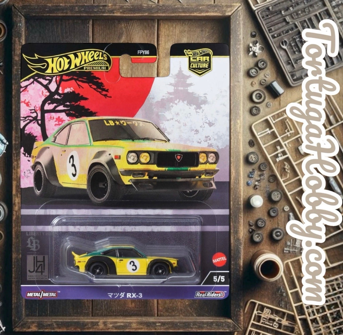 2024 - Hot Wheels - HRV84 Car Culture Japan Historics 4 Mazda RX-3 From Japan