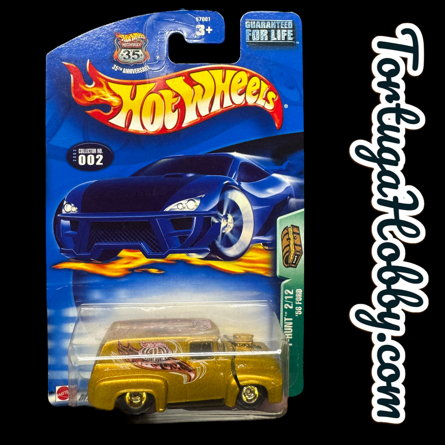 2003 - Hot Wheels 2003 Treasure Hunt '56 Ford Panel #2/12 - T-Hunt