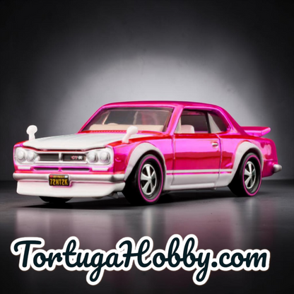 2026 - Hot Wheels RLC Exclusive 1972 Skyline H/T 2000GT-R Pink Spectraflame