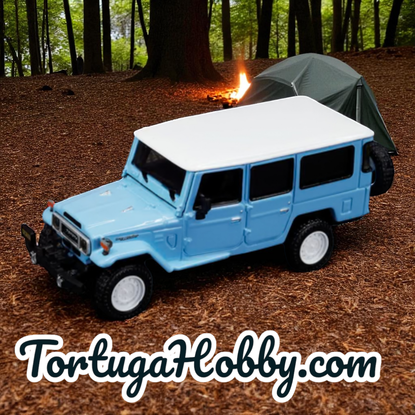 2025 - Hot Wheels - Elite 64 - Mod Shop 1982 Custom Toyota Land Cruiser FJ45
