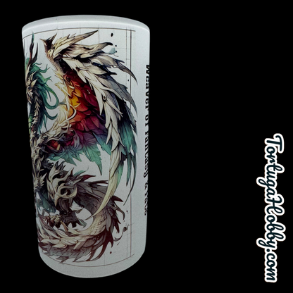 Dungeon Masters Artisan Glass Mug Role-Players Perfect Gift - Exclusive Art Work
