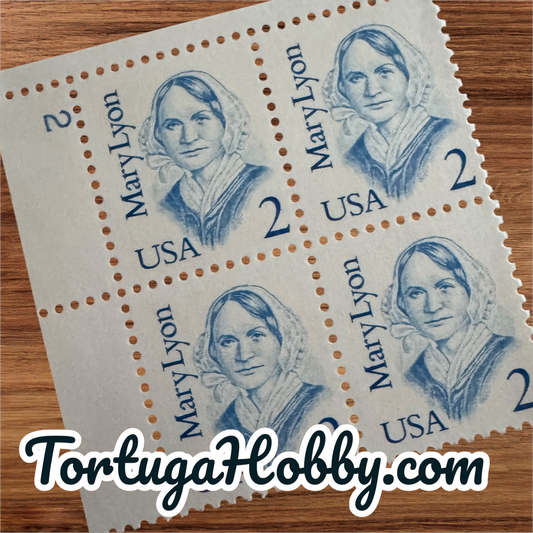 1987 - Prominent  American  Educator - Mary Lyon -   2 Cent Stamp - Scott #2169 x4