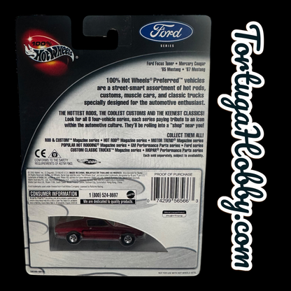 2002 - 2 Hot Wheels/ FORD Series ( #4/4 : '67 Mustang In Red And Silver.