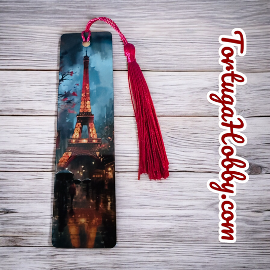 Bookmark - Eiffel Tower - Aluminum Artisan Bookmark