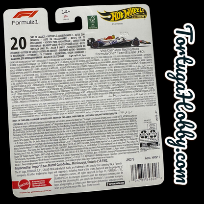 2025 Hot Wheels Premium Visa Cash App Racing Bulls Formula 1® Team #30