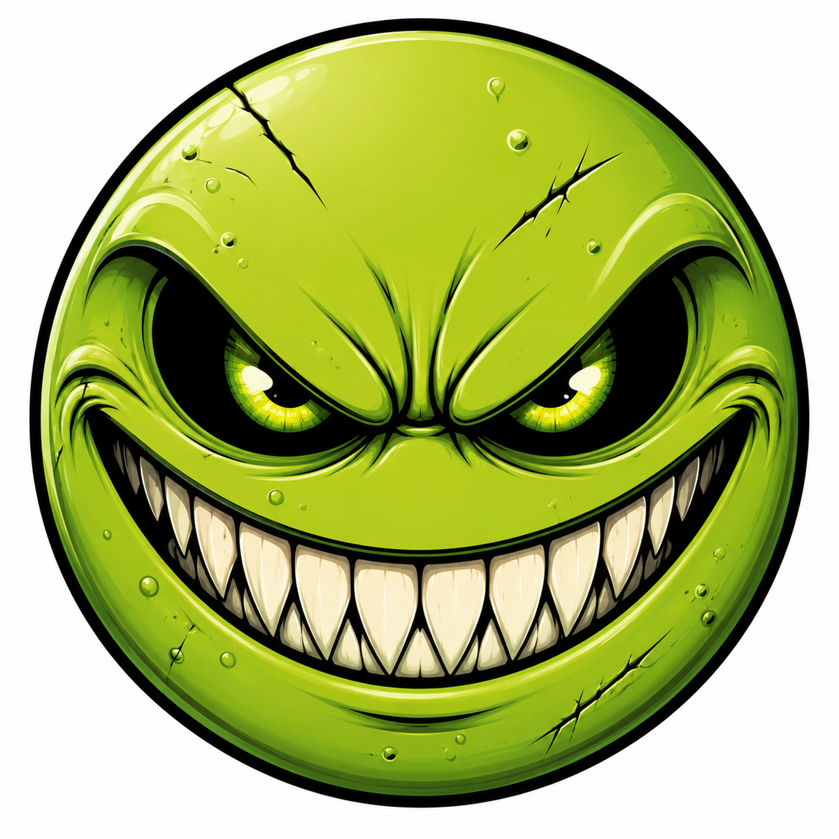 Ugly Ogres Smiley Faces - Great for Models, Derby or Other Projects