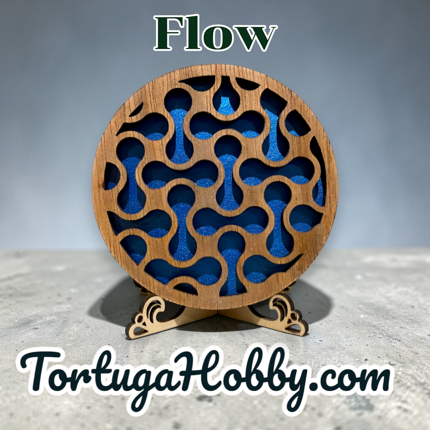 Cut Out Wood Coasters
